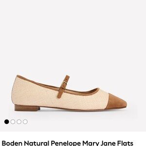 Boden Natural Penelope Flats